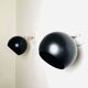 A5-1300 Globe Wall Lamps In Black By Raak Amsterdam, The Netherlands 1970S