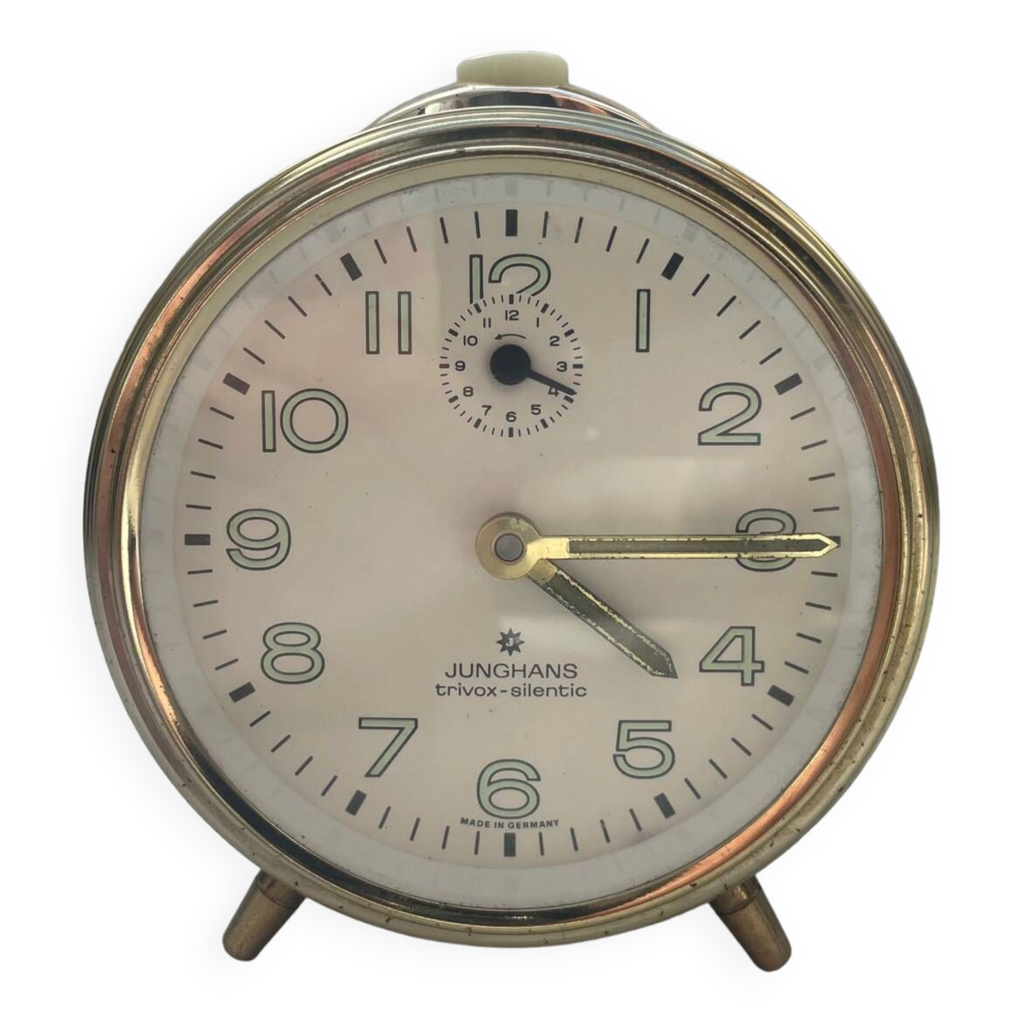 Vintage Junghans Trivox-Silentic Alarm Clock | Selency