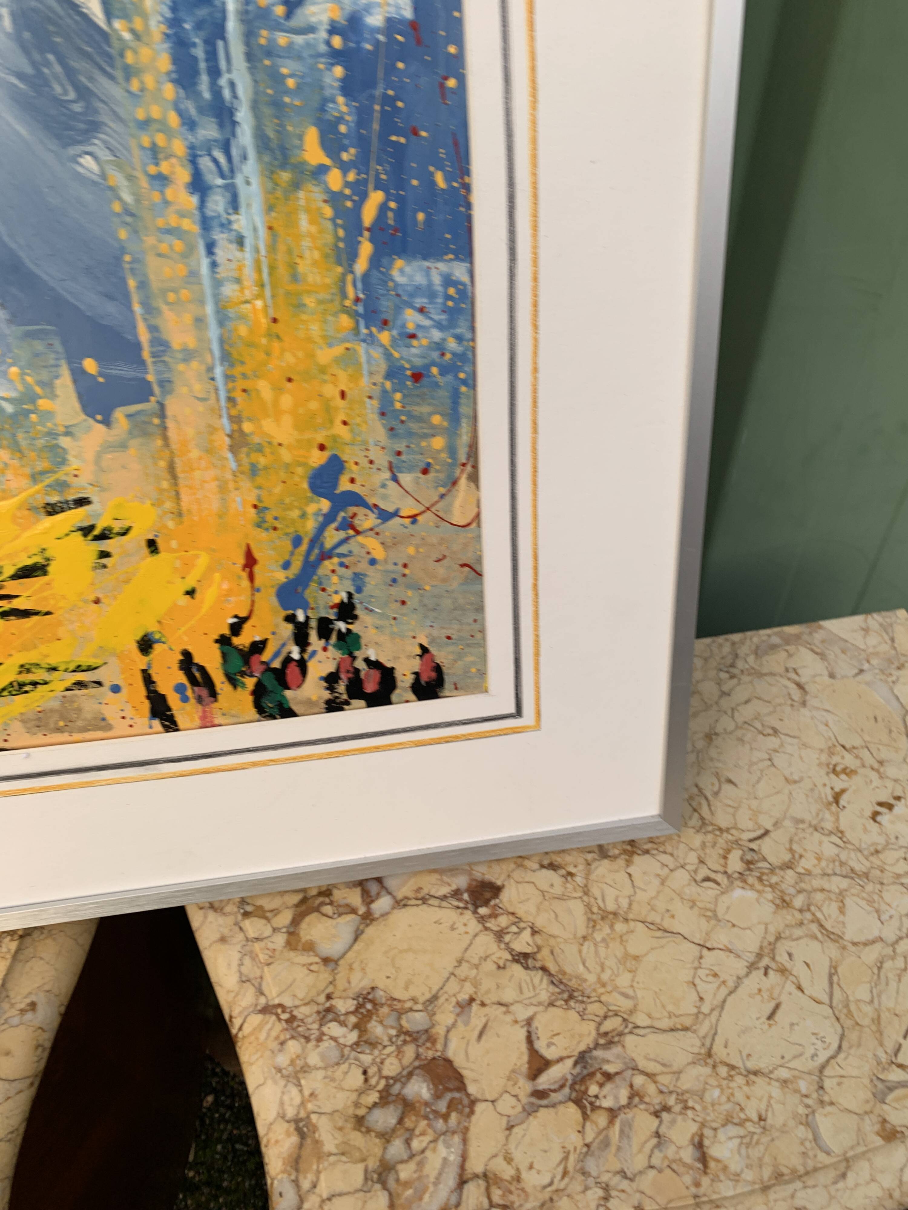 Contemporary abstract painting