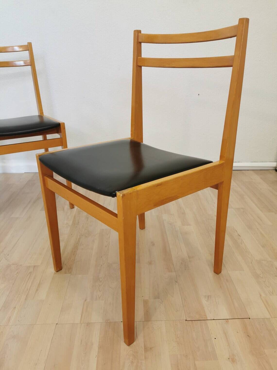 Set of 4 Vintage Dining Chairs - Branko Ursic STOL Kamnik - Scandinavian