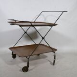 Teak Serving Cart by Silva Møbler, 1960s
