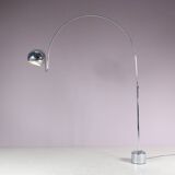 1970s Large adjustable arc lamp by Gepo, Netherlands