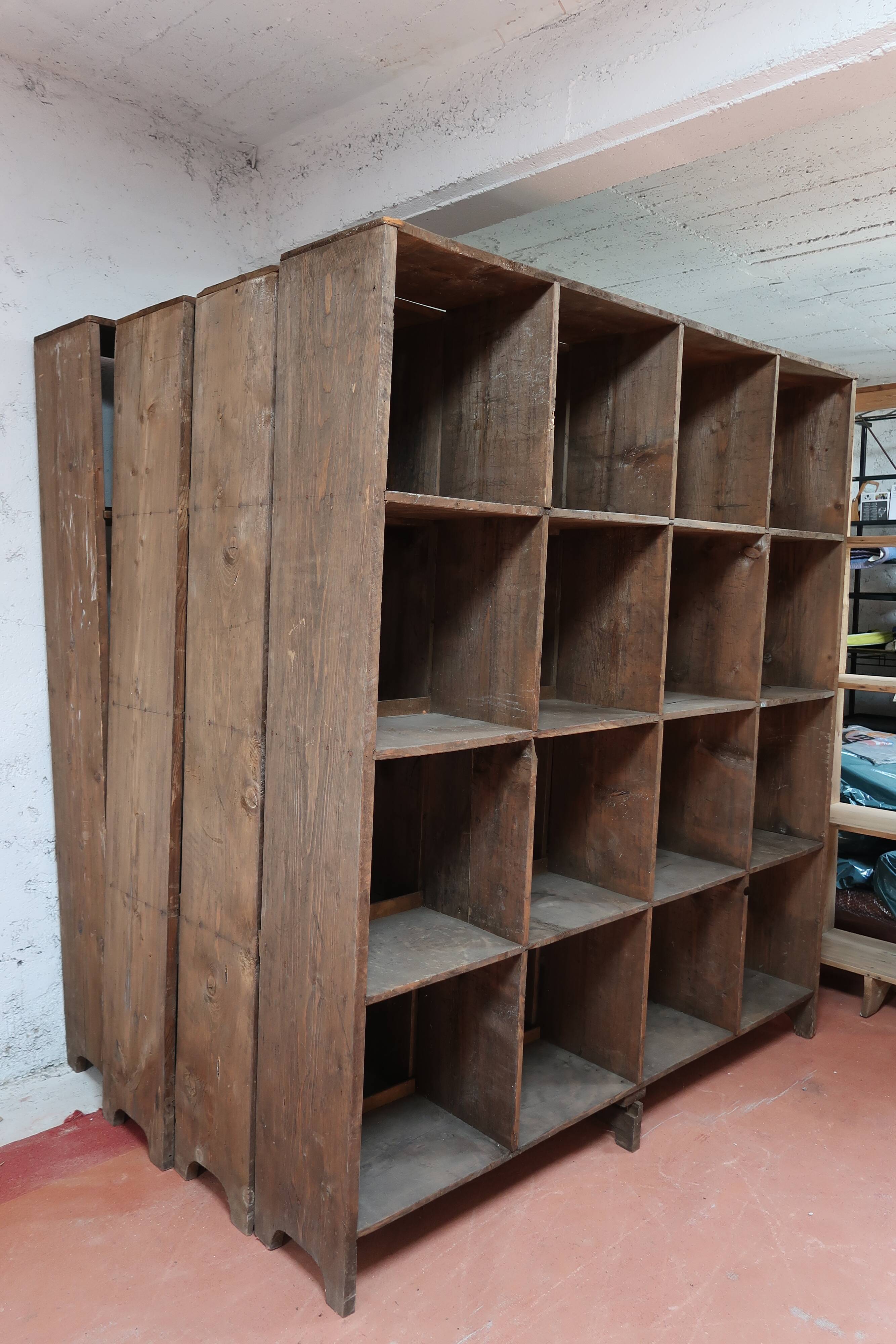 Vintage workshop locker furniture