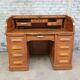 American oak desk