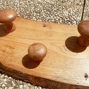 Porte manteau en chêne, vintage