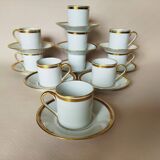 10 Ahrenfeldt Limoges coffee cups