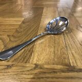 French navy ice cube spoon in silver metal christofle