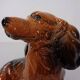 Porcelain Dachshund Figurine from Goebel, Germany, 1960s
