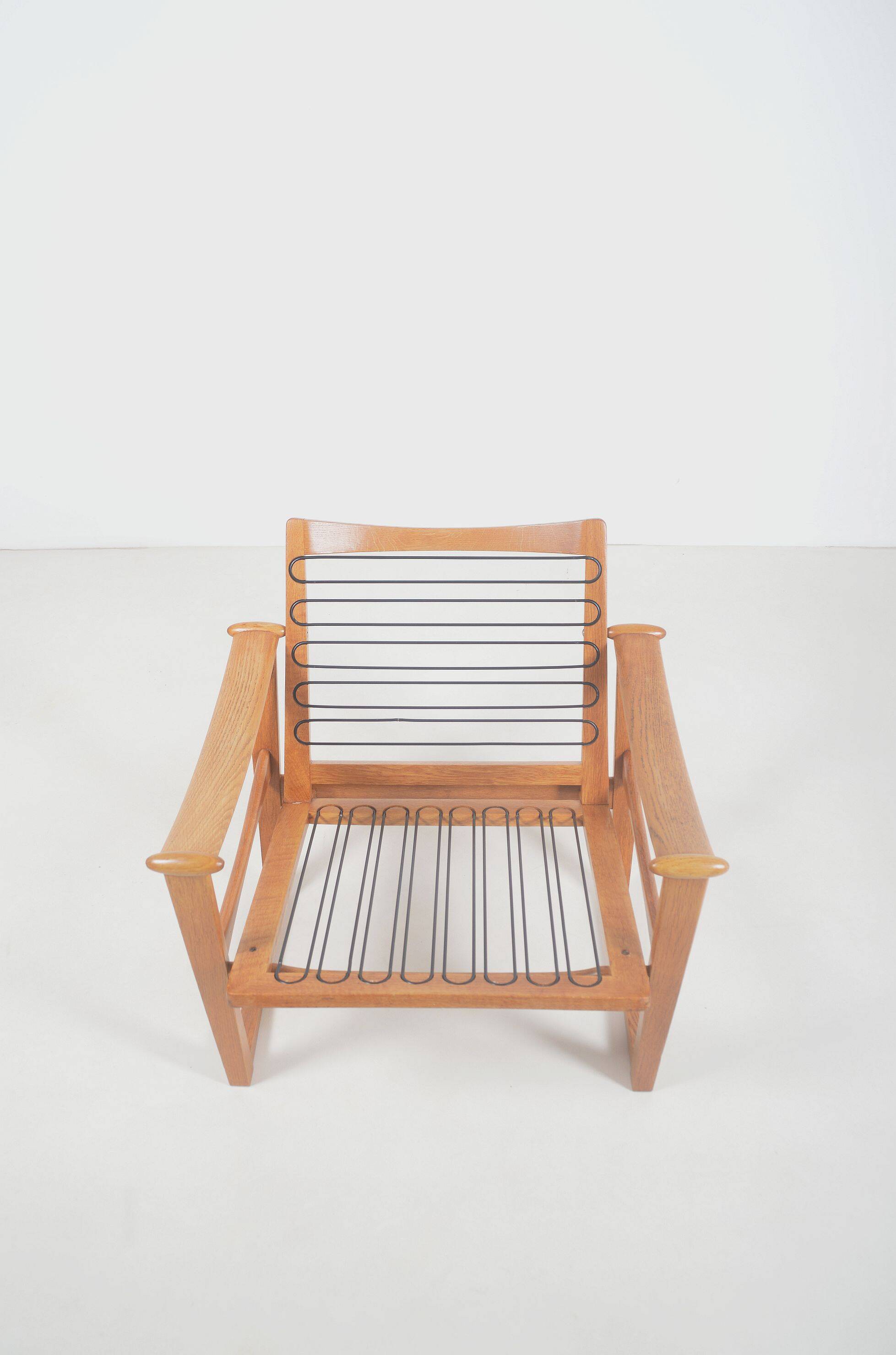 Danish armchair model 65 made by M. Nissen, 1960s