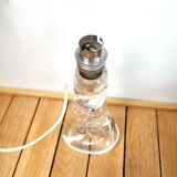 Twisted crystal lamp foot 1960