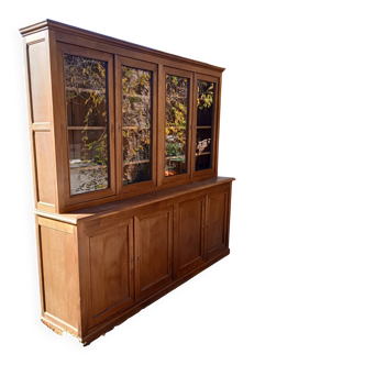 Bibliothèque en chêne style Louis Philippe