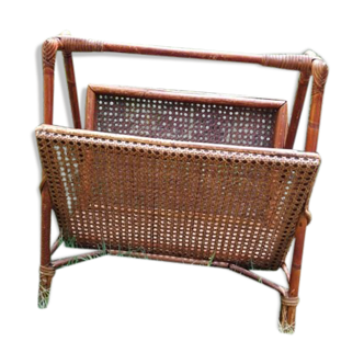 Bamboo and canning magazine holder