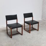 Pair of side chairs by Alfred Hendrickx for Belform, 1960s