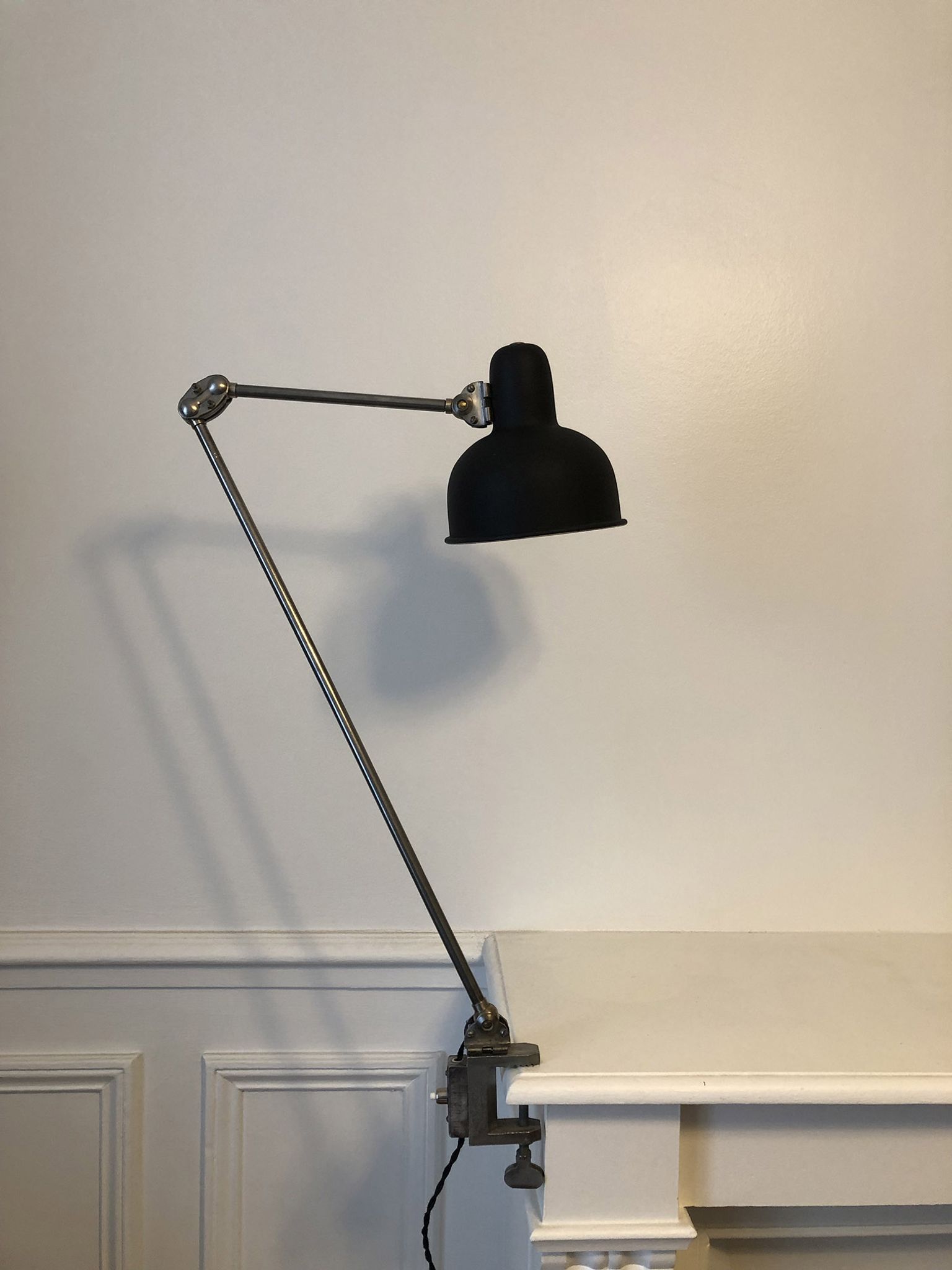 Workshop lamp, office Fornay to vice decades 30 - 50