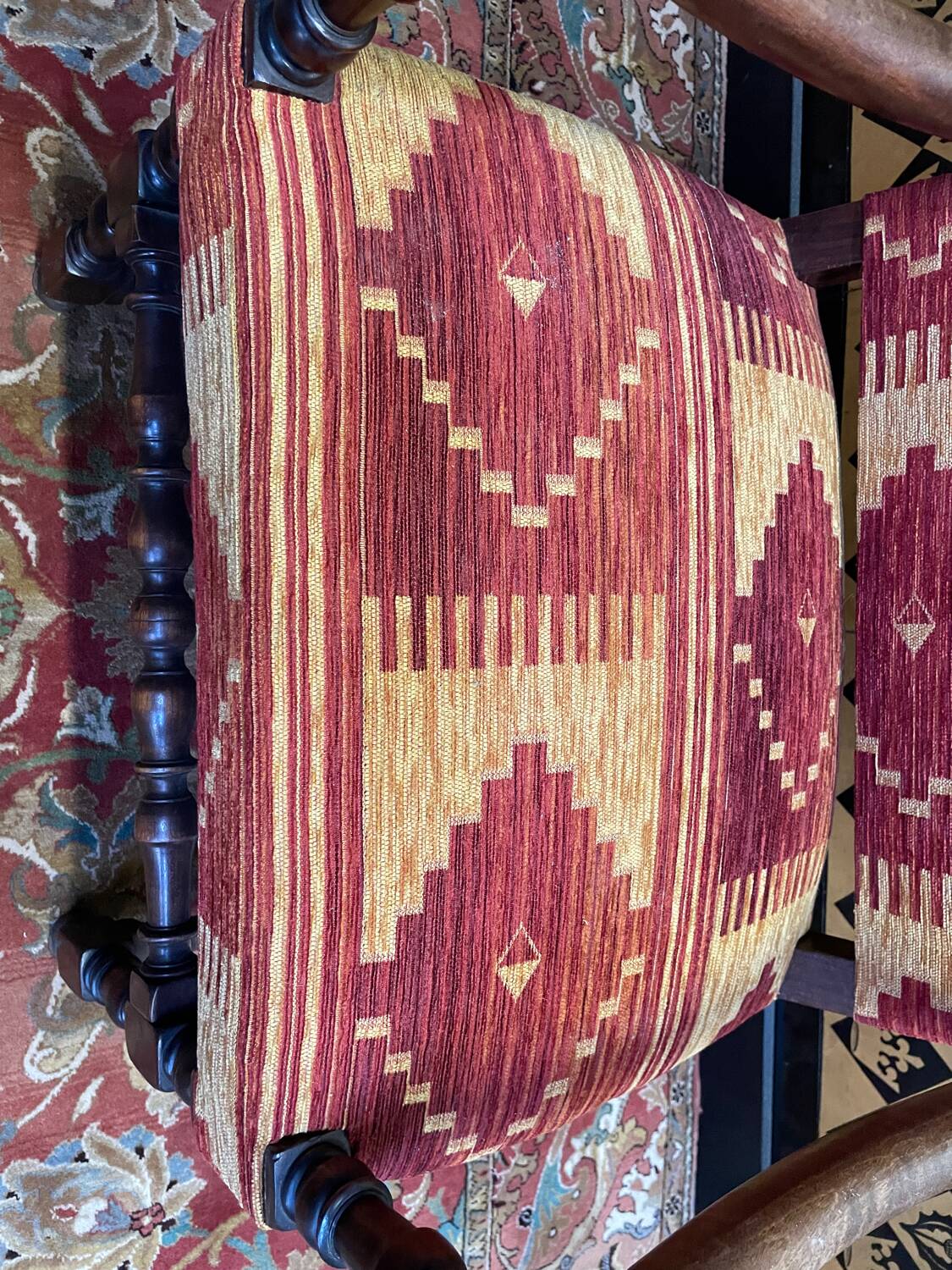 Suite of 6 Louis XIII armchairs