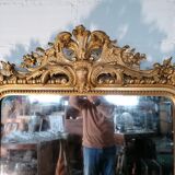 Gold leaf mirror - 170x112cm