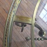 Brass coffee table by Petitot