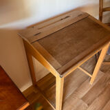 Solid oak music stand
