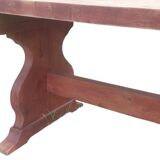 Solid oak farmhouse table
