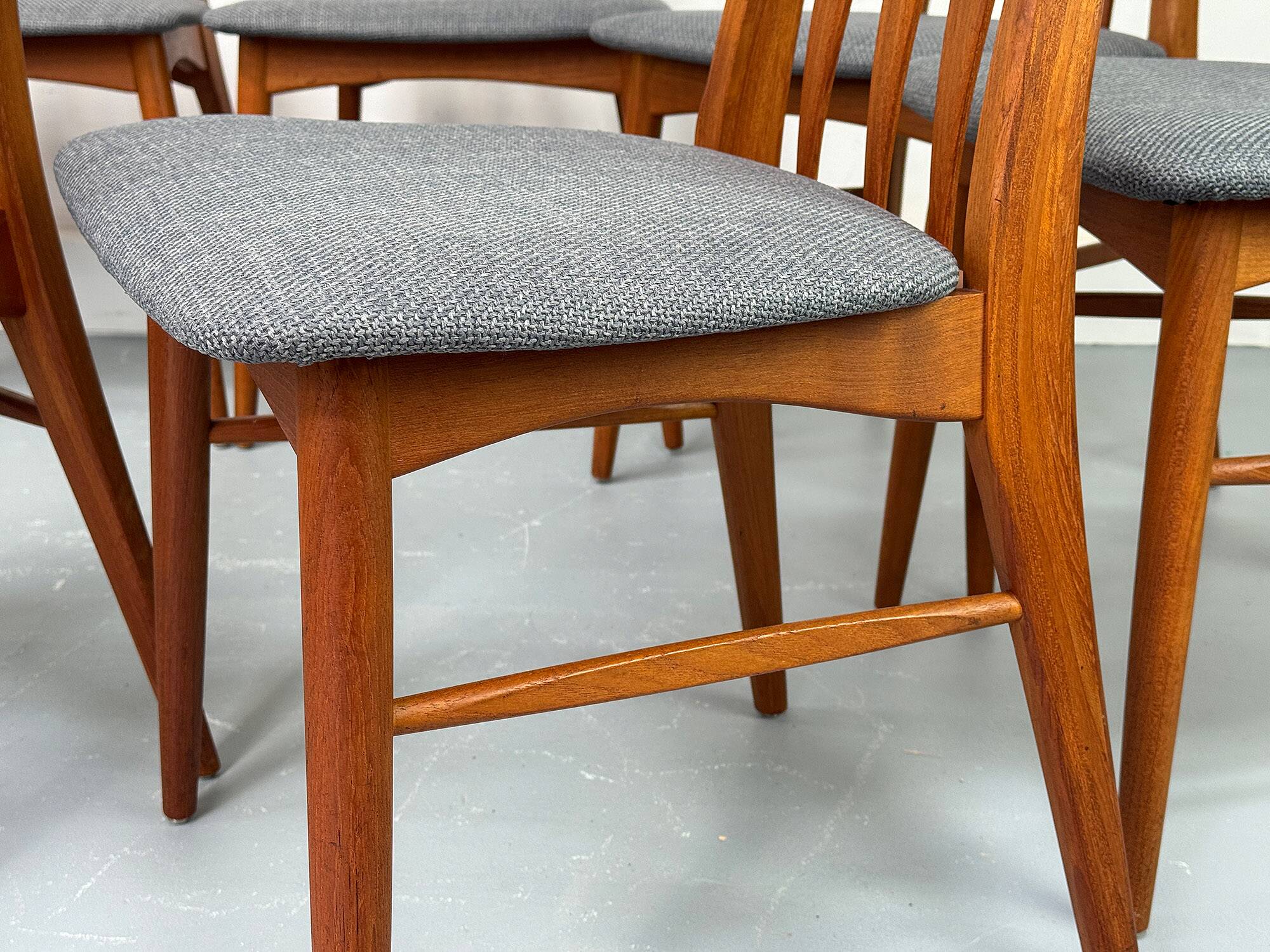 Chaises Eva de Niels Koefoed pour Hornslet Møbelfabrik, 1960