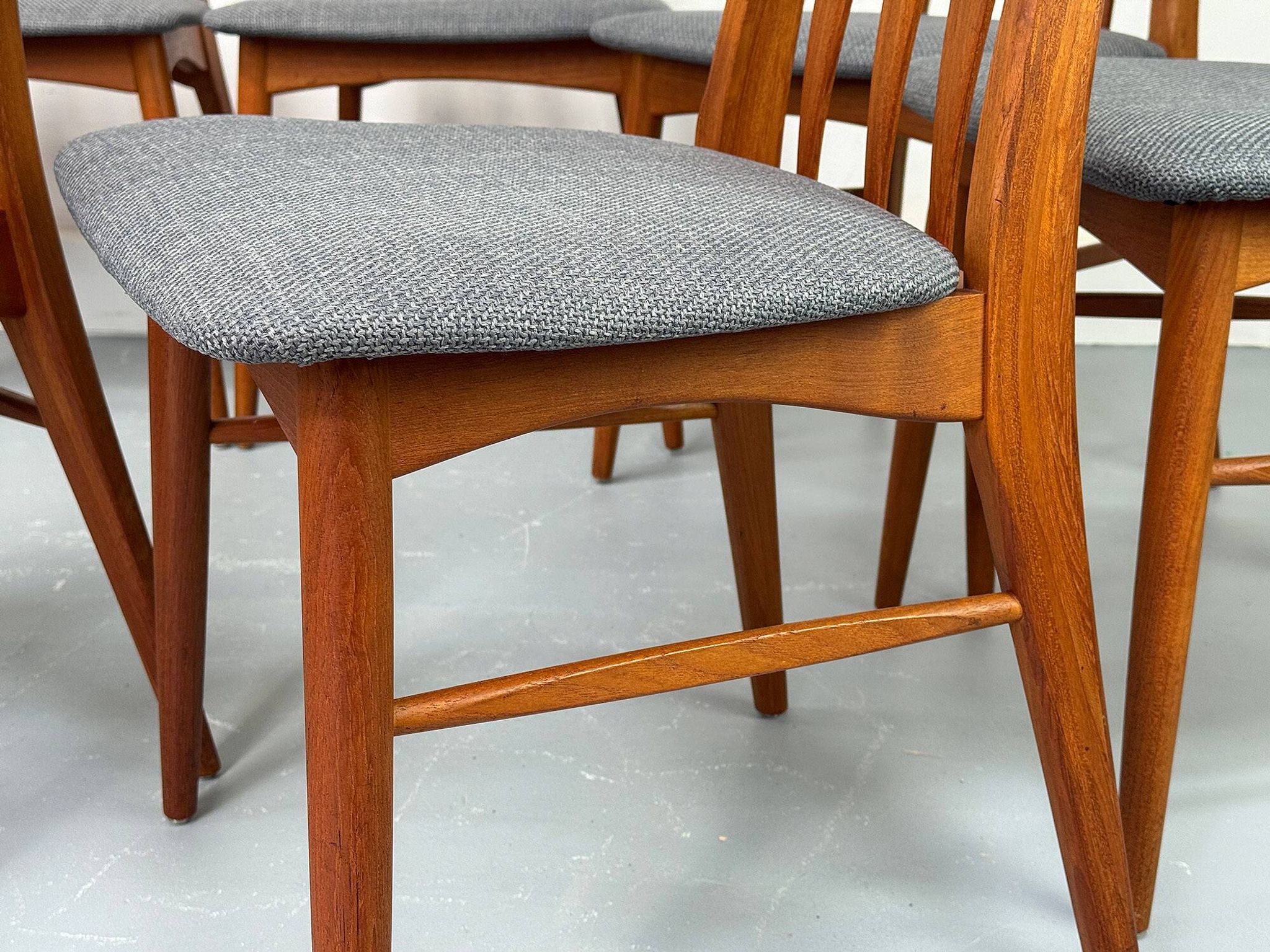 Eva chairs by Niels Koefoed for Hornslet Møbelfabrik, 1960