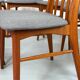 Chaises Eva de Niels Koefoed pour Hornslet Møbelfabrik, 1960