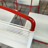 Set of six "Spaghetti" chairs by Giandomenico Belotti