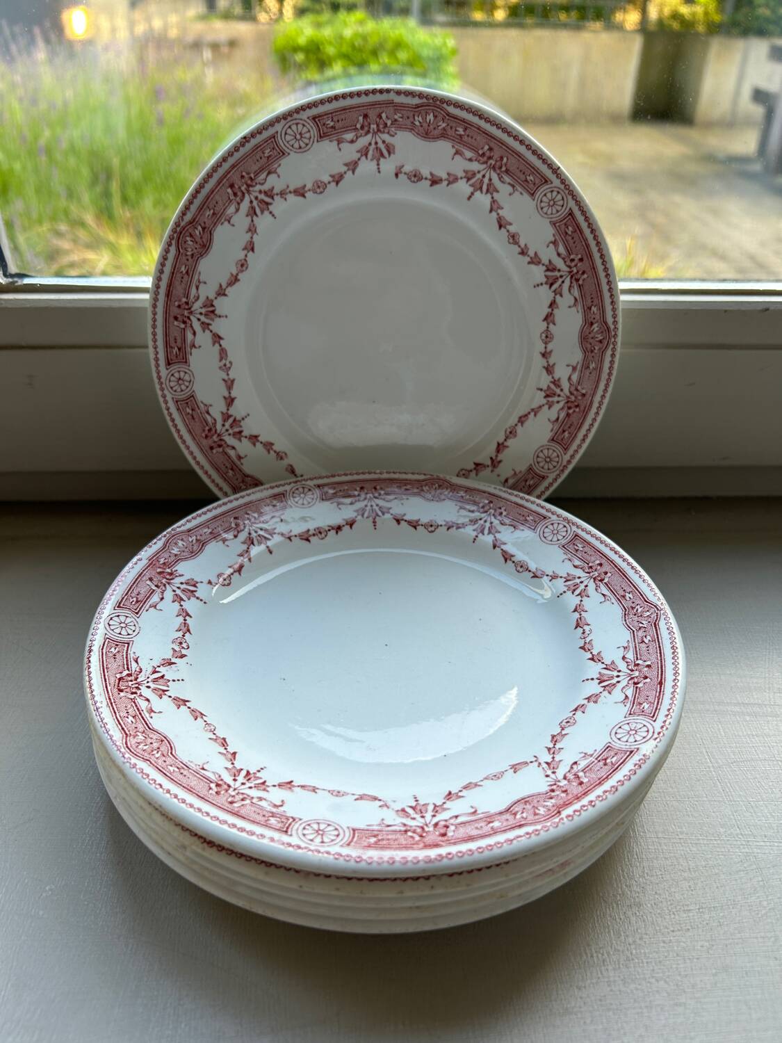 6 MDL Provence dessert plates
