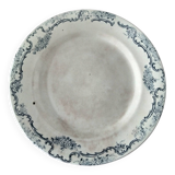 Plat rond Terre de Fer Salin Modele Yvonne