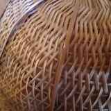 Relux Italy wicker flower pendant light