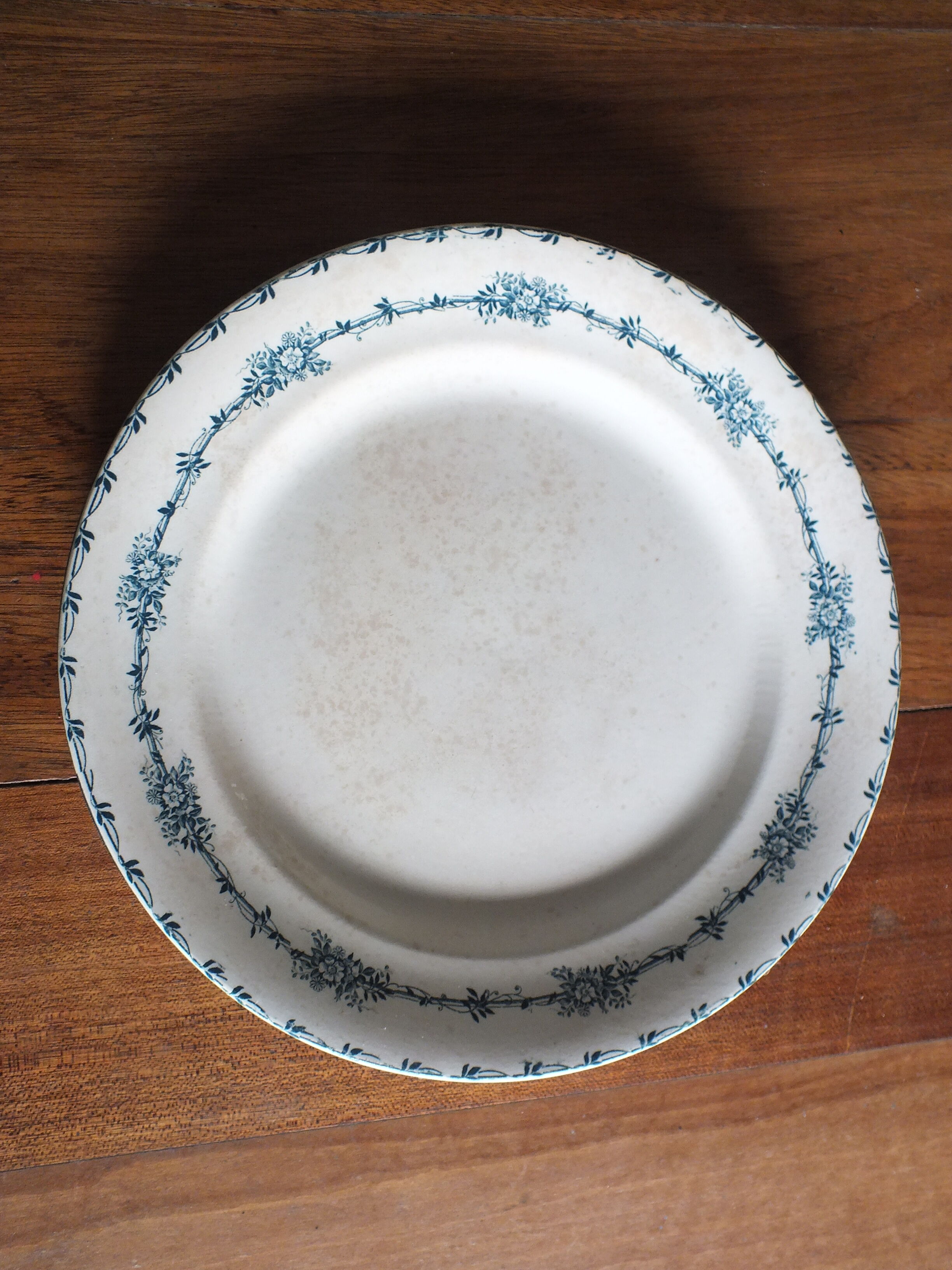 3-course round set in iron Salins Sartene earth