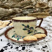 Henriot Quimper teacup and saucer