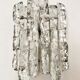 Modern ice glass wall lamp by J.T. Kalmar  for Franken KG