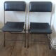 Chaises pliantes Lafuma vintages