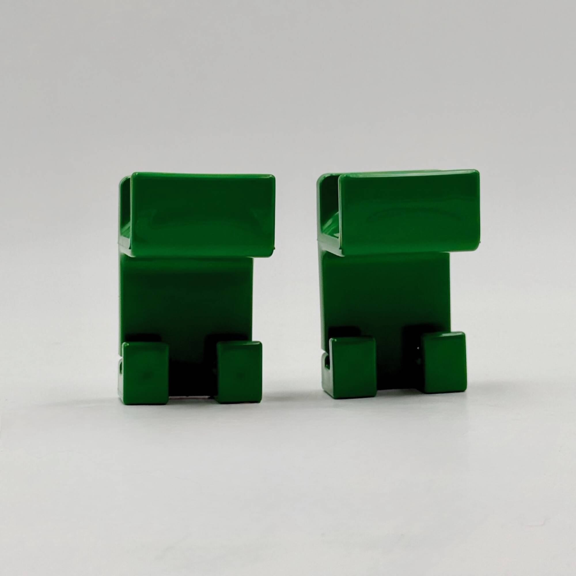 Green Wall Hooks by Olaf Von Bohr for Gedy 1970s
