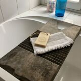 Washing board, bathroom shelf