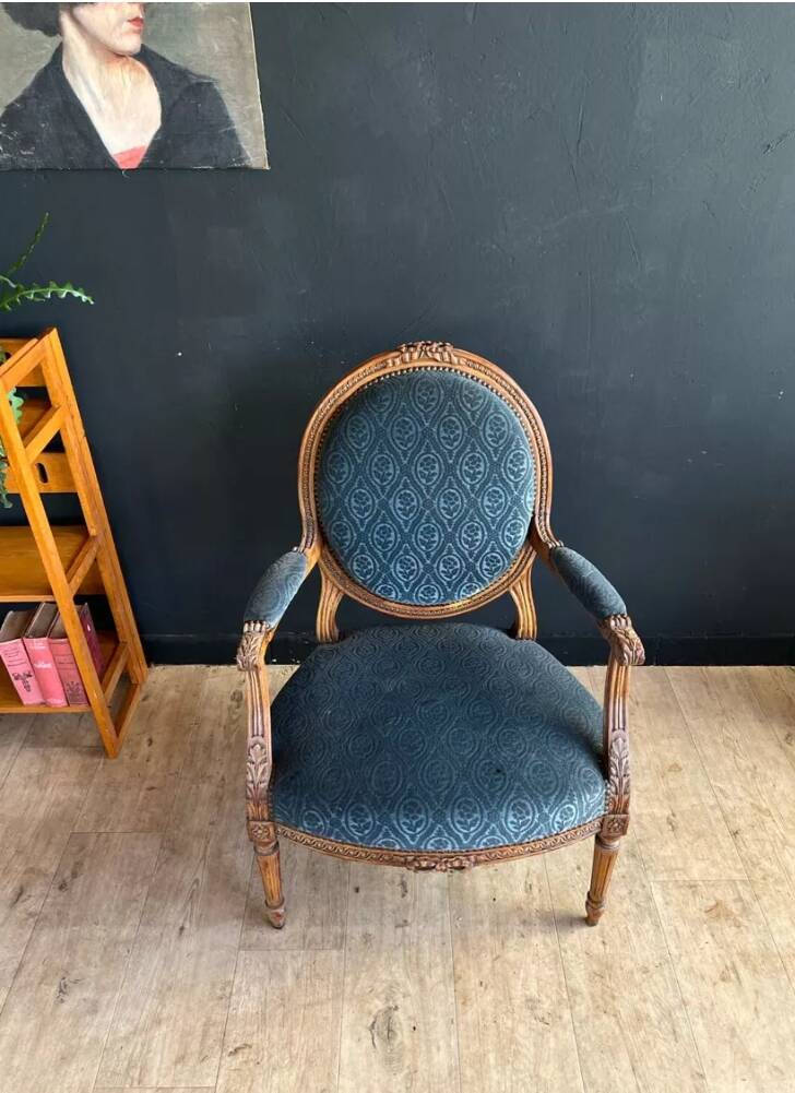 Louis XVI style armchair