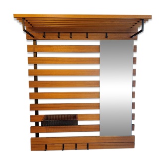 1970s designer wall coat rack