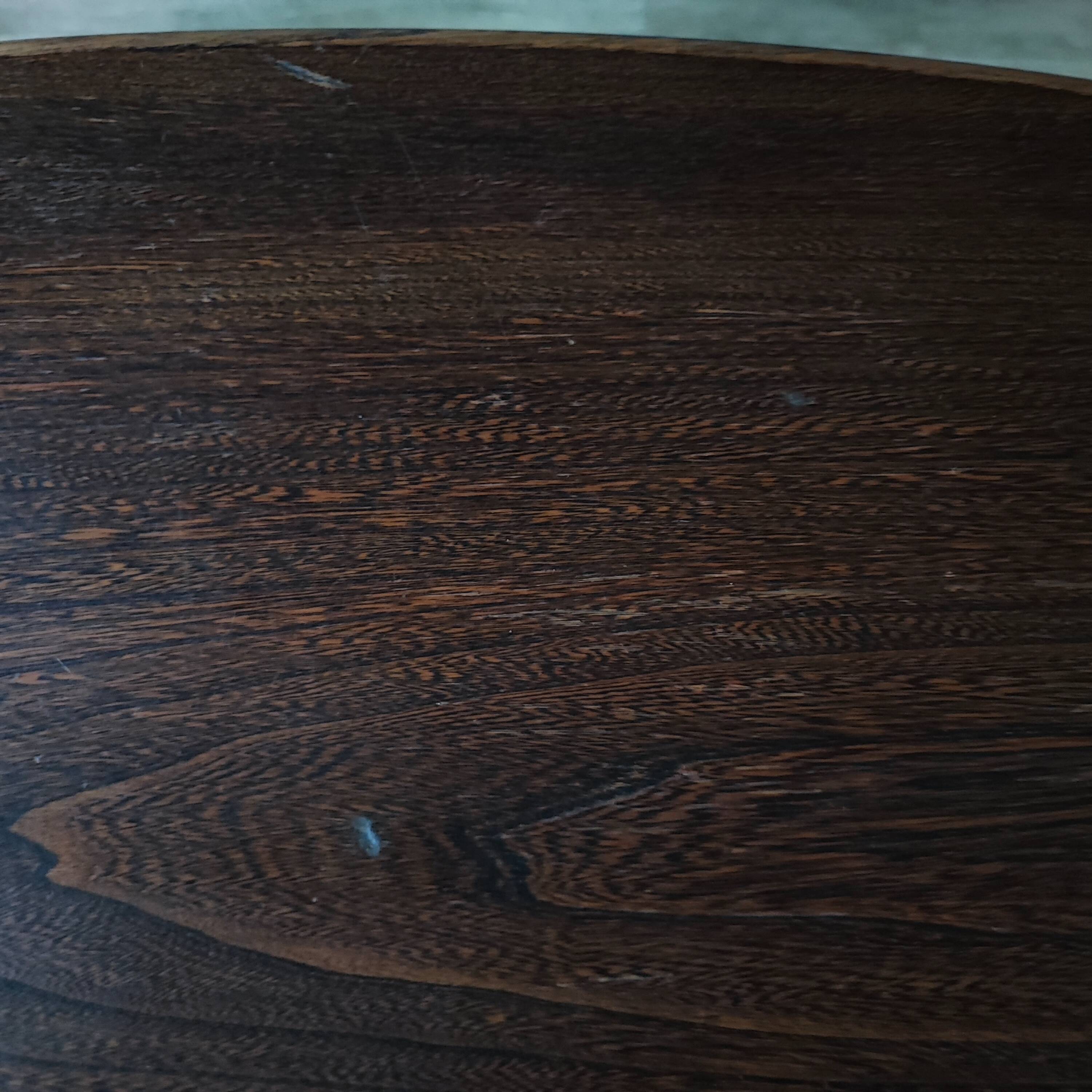 Vintage oval coffee table