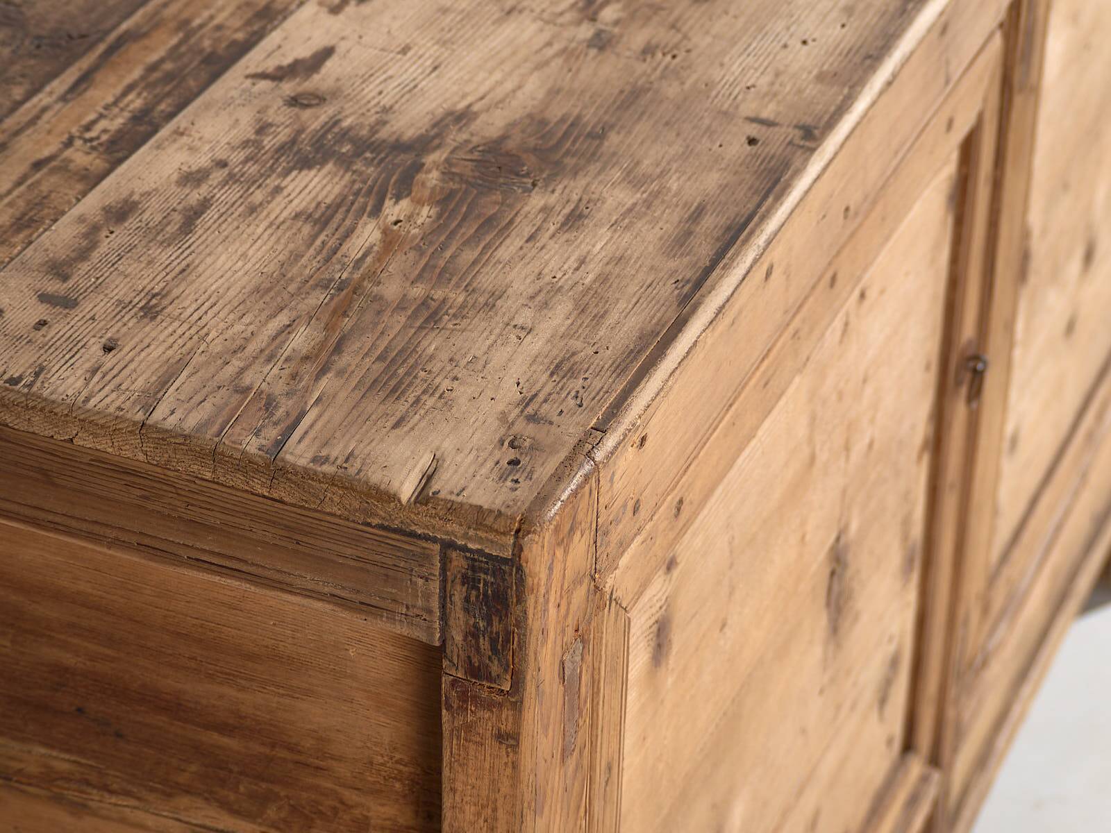 Antique three-door living room sideboard (c.1900) #40