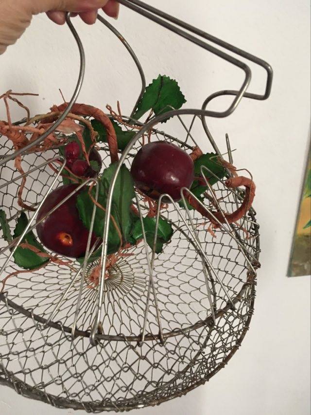 Old wire basket