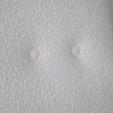 Bamboo armchair rattan buckle 1970