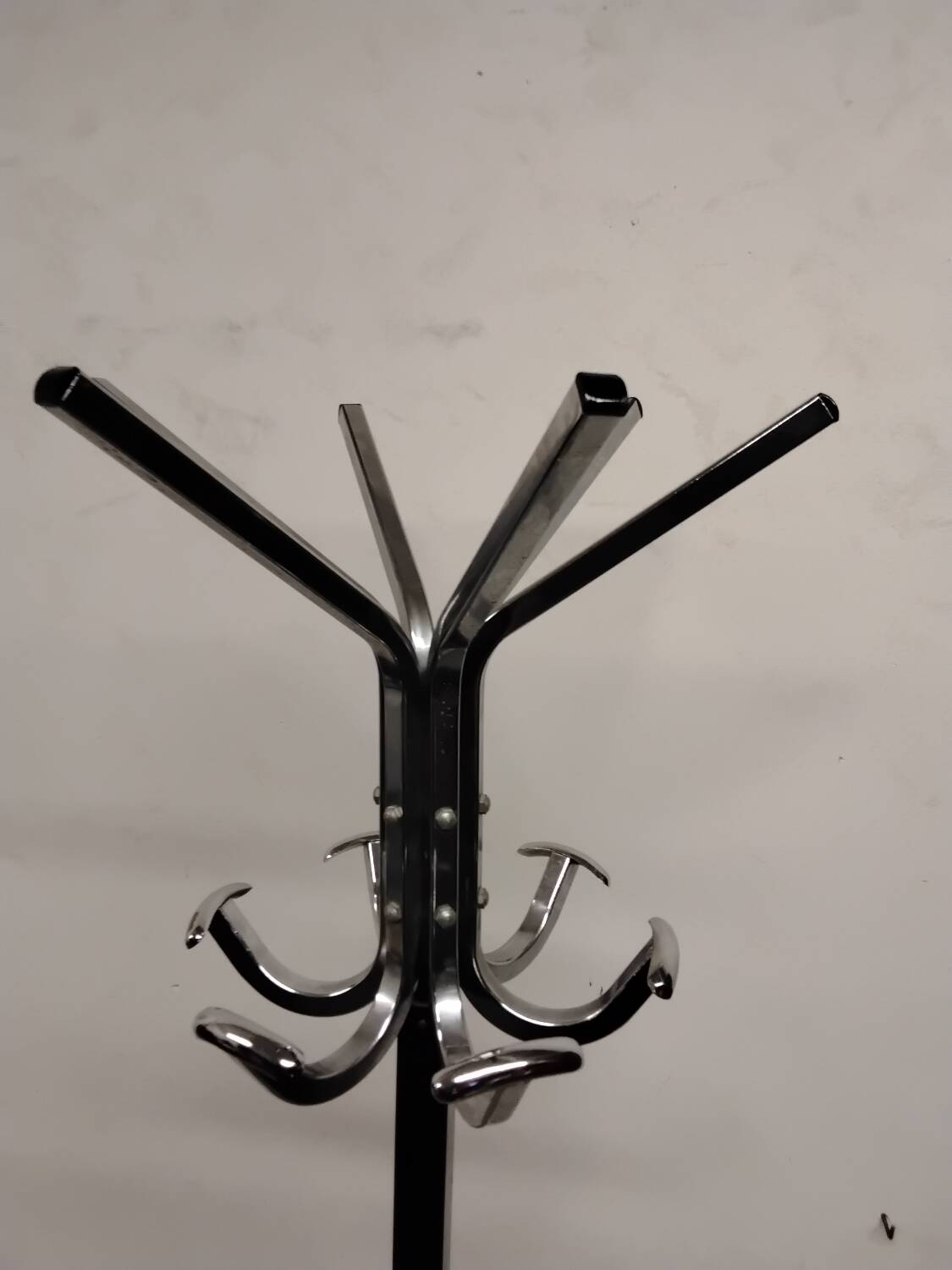 Industrial style coat rack