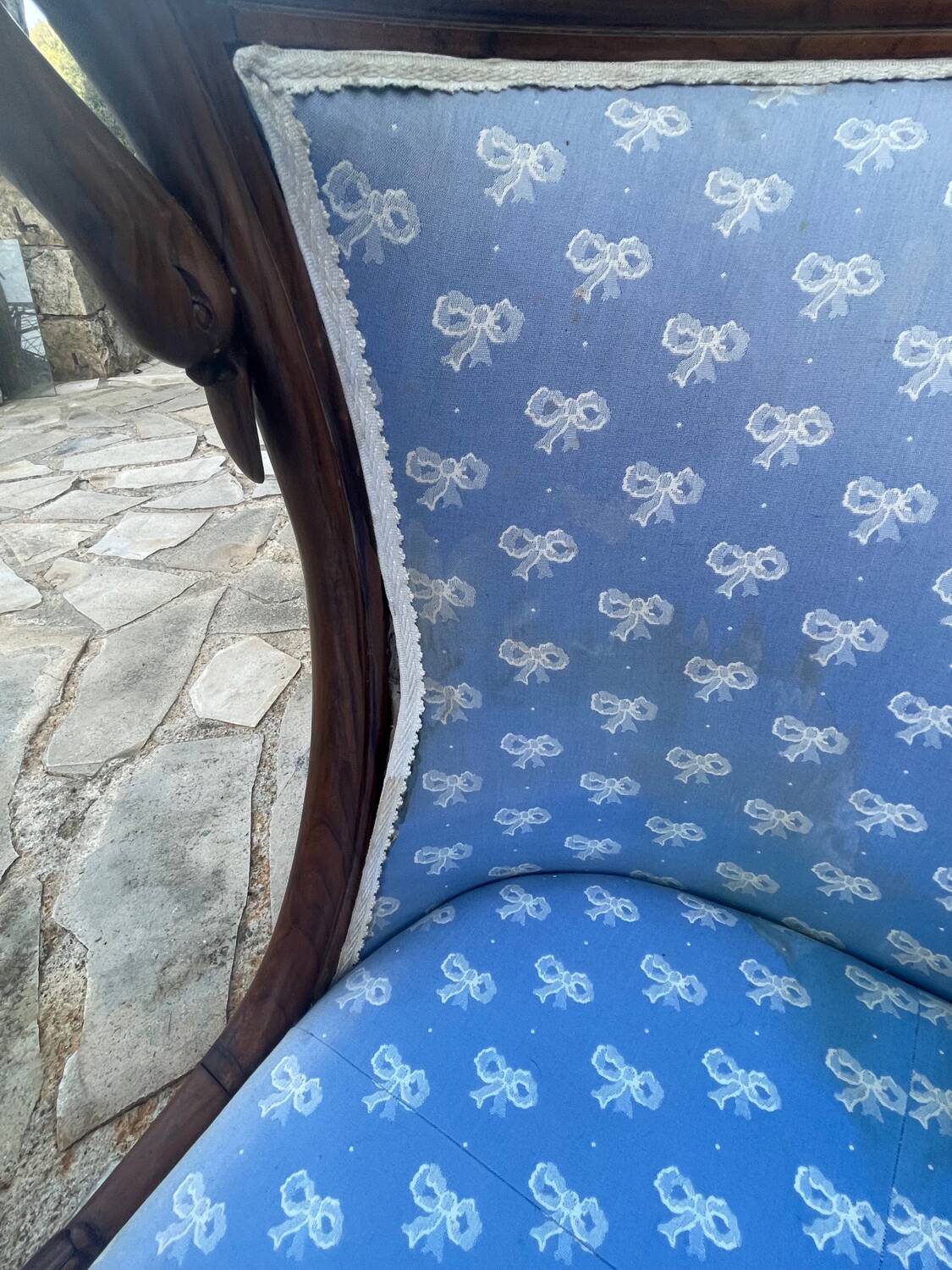 Little Duchess with swan's neck in mahogany, Empire period