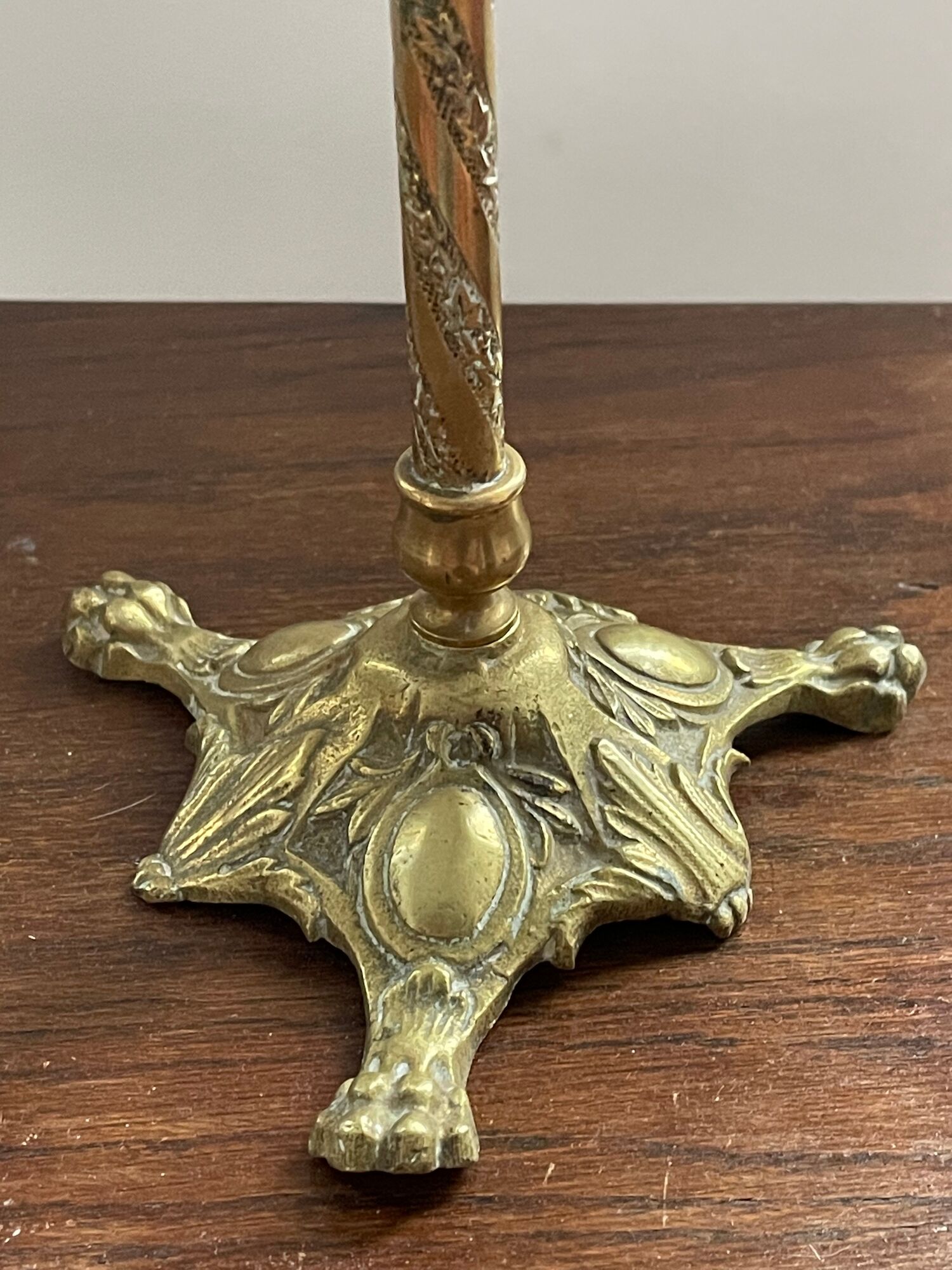 Hat holder siegel & hommey xixth in bronze