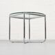 MR coffee table Mies van der Rohe for Knoll, 1980s