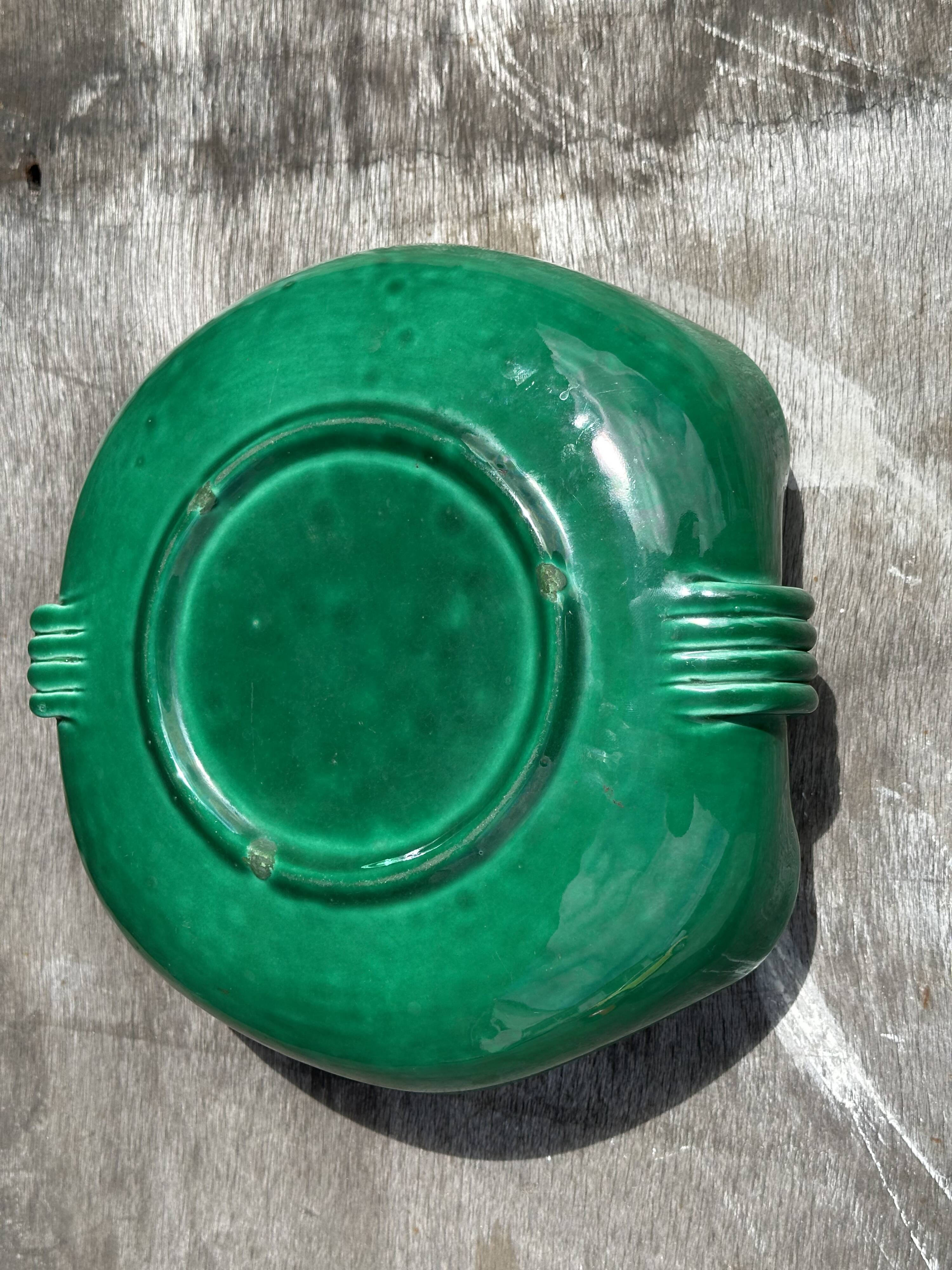 Art Deco 1930s Vallauris Ceramic Empty Pocket Cup