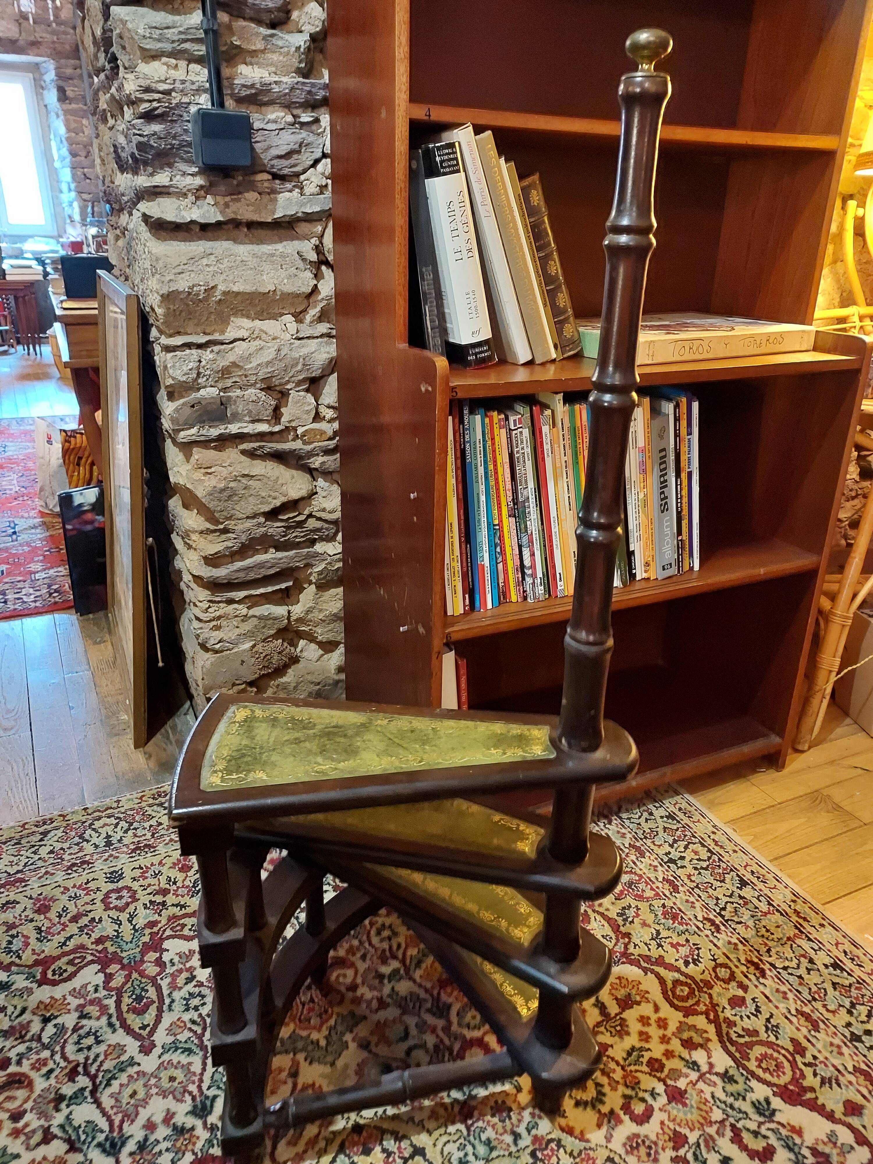 English bookcase ladder