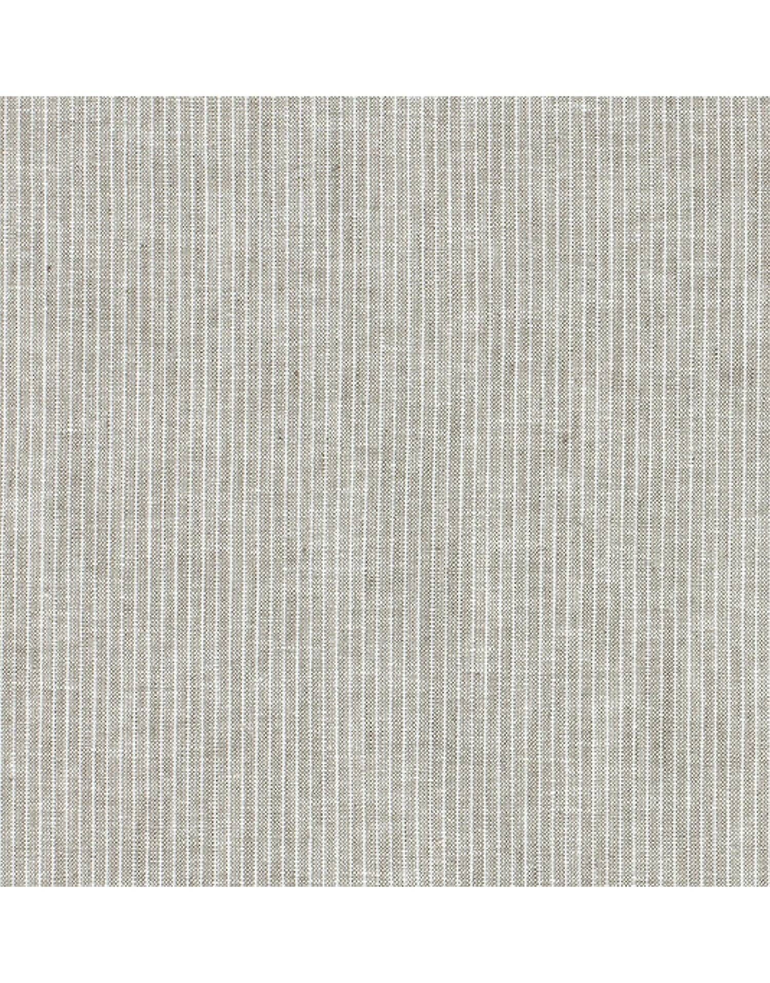 Suspension Emilia, pleated lampshade with frills, grey stripes.