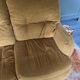 3-seater velvet sofa bed